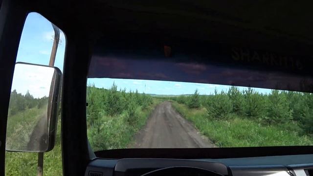 Отсыпка площадки на месторождении. смотреть онлайн