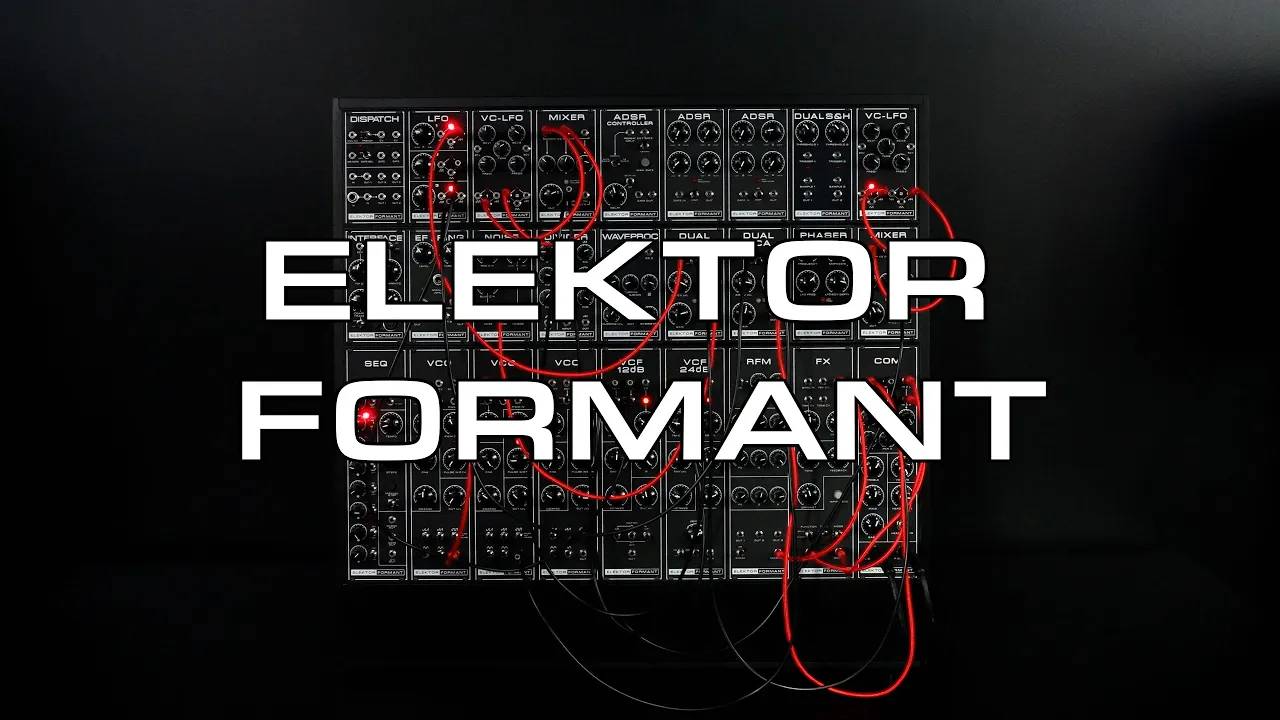 Erica Synths Elektor Formant: Sound Demo