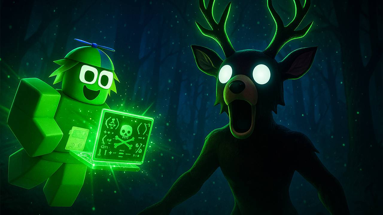 Я ПОПРОБОВАЛА АДМИНКУ в 99 НОЧЕЙ В ЛЕСУ в РОБЛОКС смотреть онлайн