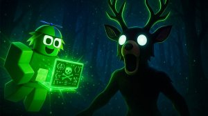 Я ПОПРОБОВАЛА АДМИНКУ в 99 НОЧЕЙ В ЛЕСУ в РОБЛОКС