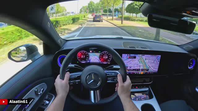 Новый MERCEDES CLA 2026 [85 kw Electric Battery - 272 л.с.] POV TEST DRIVE смотреть онлайн