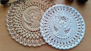 Салфетка Ангел 19-20 ряды (субтитры)