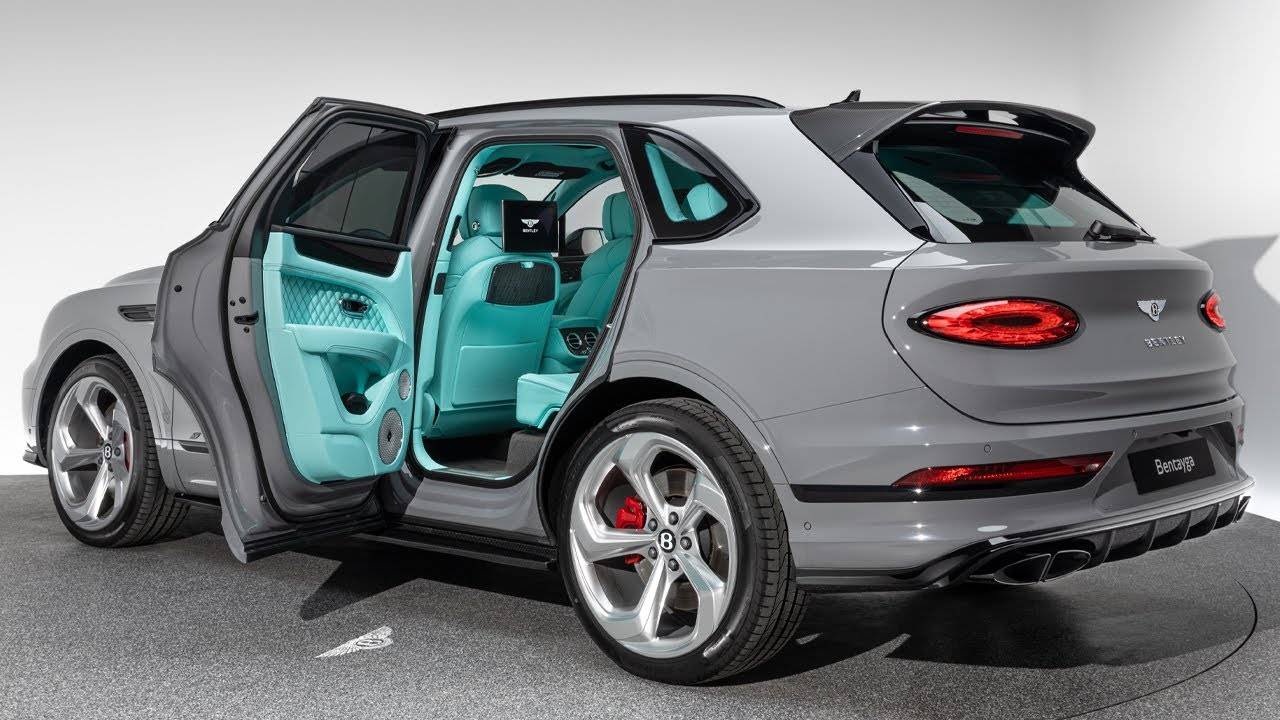 Новый Bentley Bentayga Tiffany — внешний вид, интерьер и звук смотреть онлайн