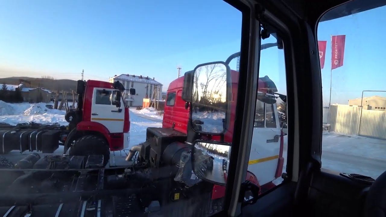 Перегон в Миасс Камаз шасси 43118 Пожарка смотреть онлайн