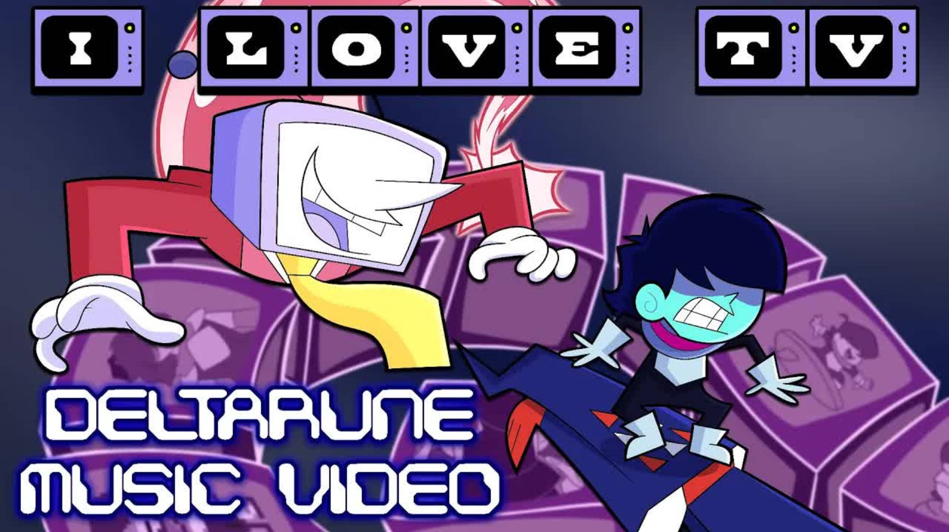 I LOVE TV by RecD - Tenna Fan Song (Deltarune Chapter 3) смотреть онлайн