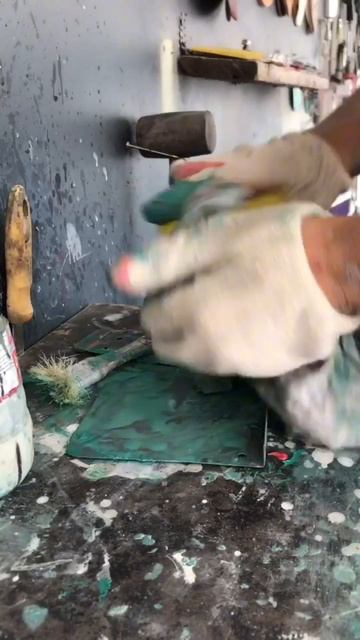 Как мыть шпателя после шпатлевки.