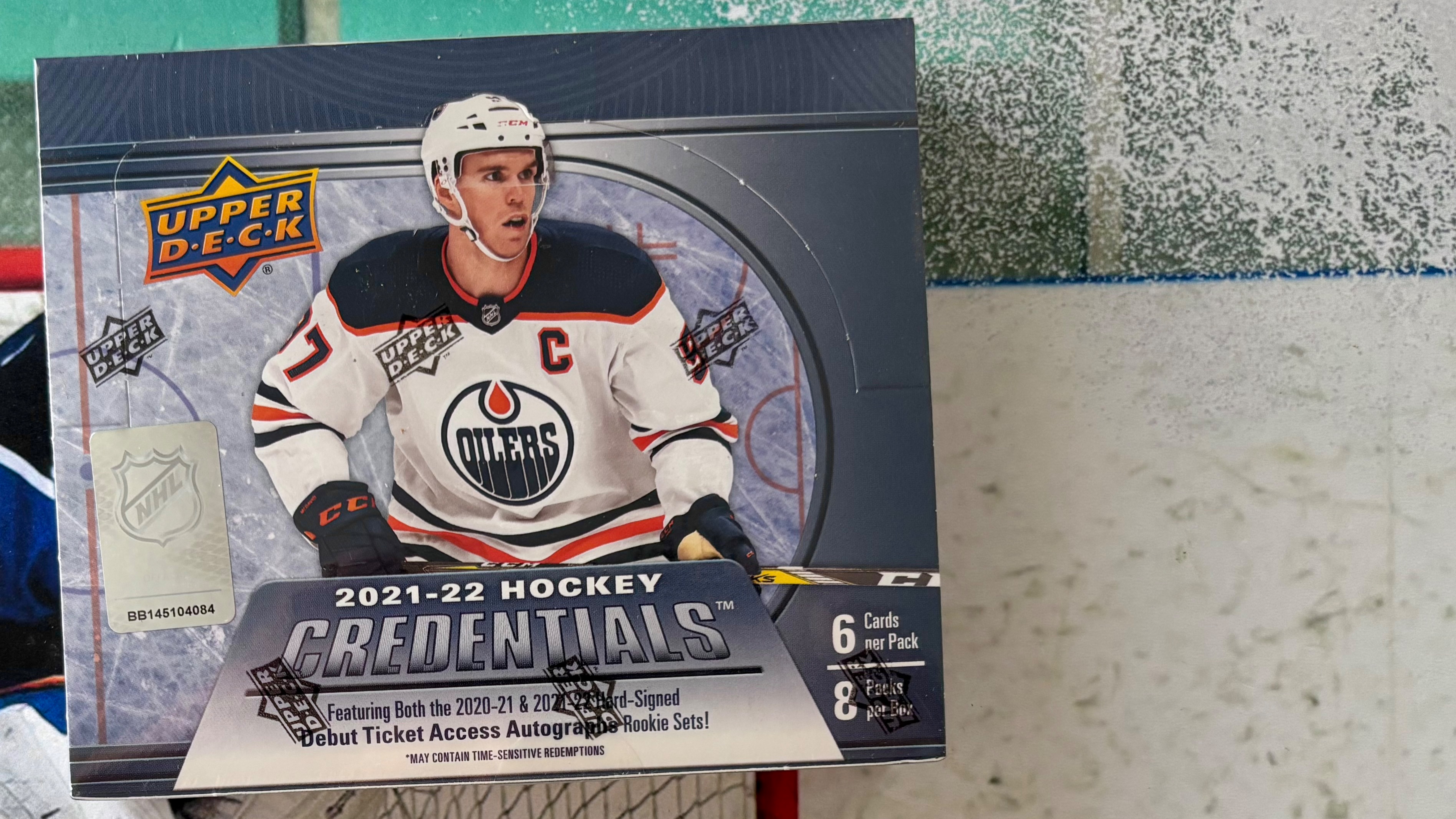 Бокс-Брейк Hobby Box 2021-22 Hockey Credentials #2_Аукцион смотреть онлайн