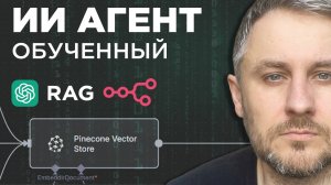 ПОЛНЫЙ ТУТОРИАЛ! Создаем агента Telegram + n8n + RAG с нейронной сетью и векторной базой данных!