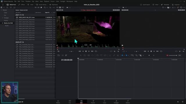 Introduction To DaVinci Resolve - [Full Course] For Beginners + рус озвучка яндекс №1