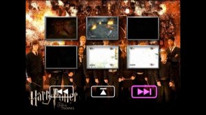 DVD - Меню  Гарри поттер