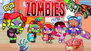 Аватар Ворлд. ЗОМБИ В ШКОЛЕ 🧟♀️ ВСЕ ИСЧЕЗЛИ