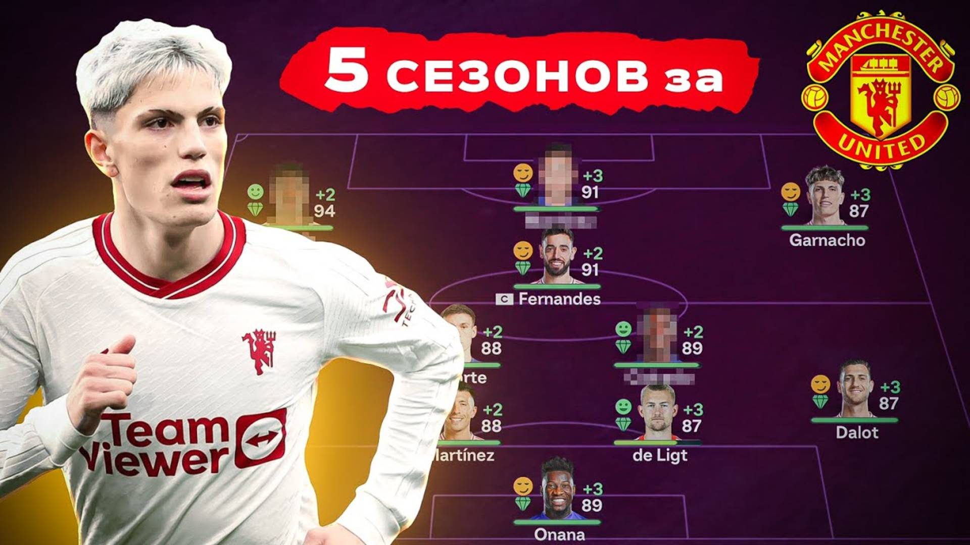 сыграл 5 СЕЗОНОВ за МАНЧЕСТЕР ЮНАЙТЕД в КАРЬЕРЕ ТРЕНЕРА в ФК 25 | перестройка ФИФА 25 эксперимент смотреть онлайн