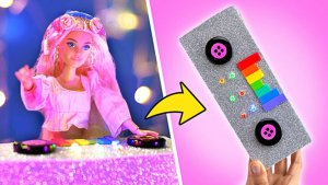 Волшебные поделки для кукол ✨ Блестящие аксессуары и гламурные наряды 👗💖