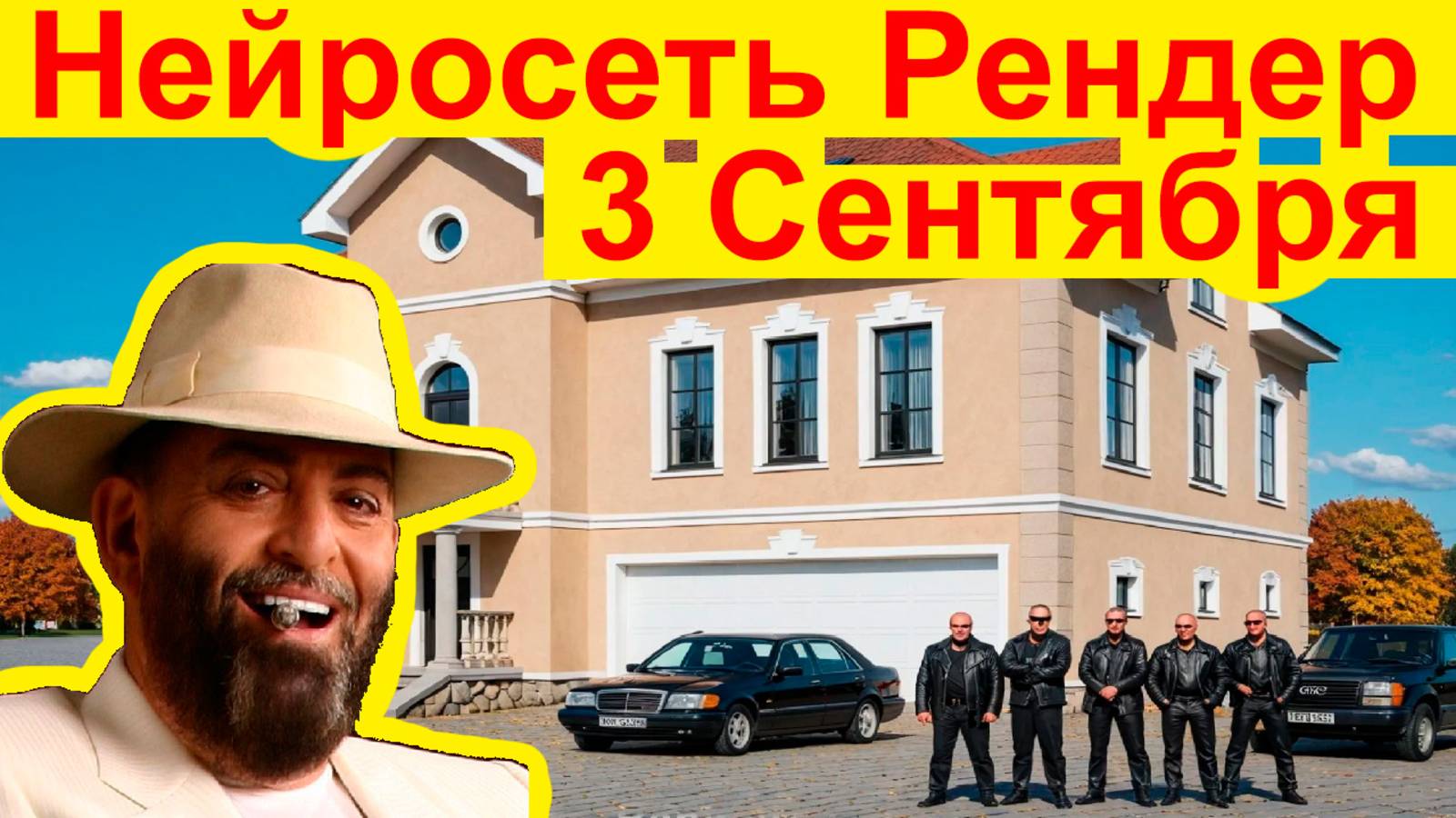 И снова 3 Сентября Рендер в Нейросети Архитектуры смотреть онлайн