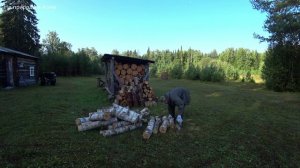 Поехал на рыбалку на целый день. В избушке были гости. 1 серия