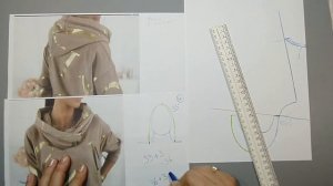 Моделирование. Капюшон с молнией. Выкройка № 268.