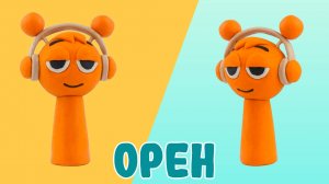 Слепили ОРЕНА из ПЛАСТИЛИНА!СПРУНКИ!✨
