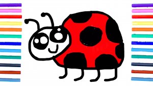 Мультик - раскраска для детей БАБКА КОРОБКА. Учимся как рисовать БАБКУ КОРОБКУ вместе с детьми