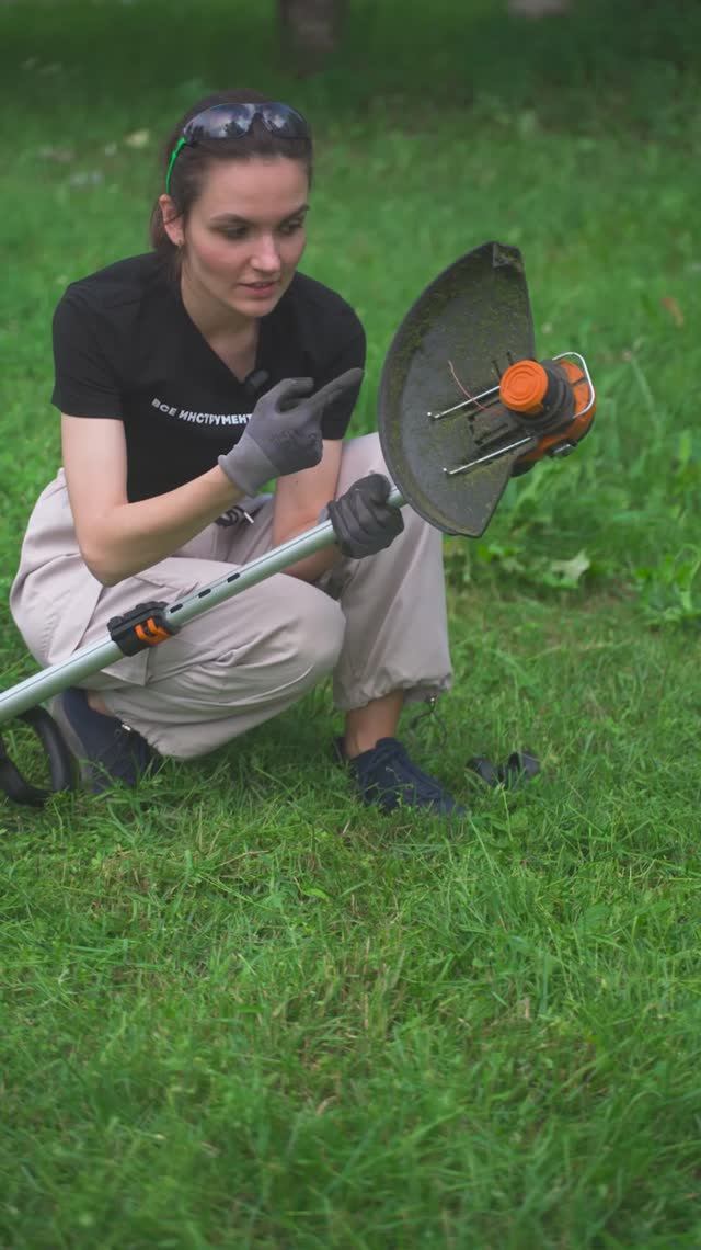 Аккумуляторный триммер WORX 1х2.0 смотреть онлайн