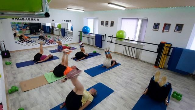 Круговая тренировка на все тело + пресс + МФР