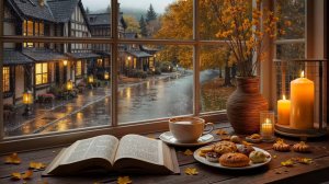 Шум Дождя с Грозой для Сна | Атмосфера Осени и Дождя за Окном