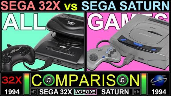 Cравнения Всех Игр на Sega 32X Vs Sega Saturn смотреть онлайн