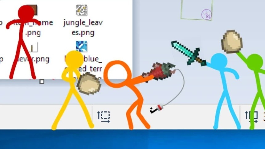 Текстуры - 18 серия / Стикмены и Minectaft