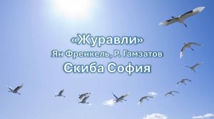 Скиба София - «Журавли» Ян Френкель, Р. Гамзатов