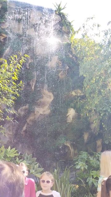 Тропический оазис, огромный водопад в самом центре Москвы!!!