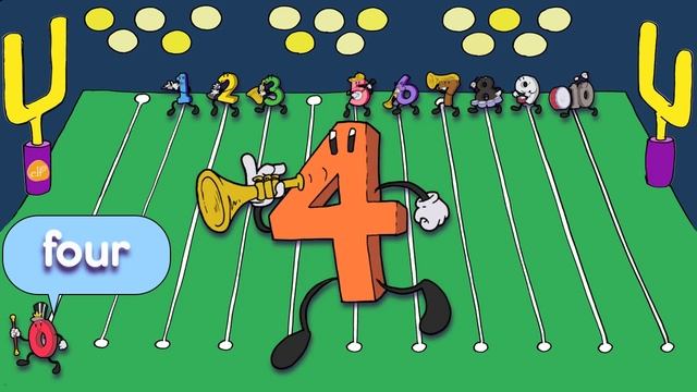 Marching numbers. Fun Numbers Chant(1—10).Learning Numbers смотреть онлайн