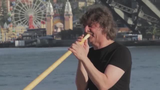 Аркадий Шилклопер (альпийский горн). Зов рассвета (Призыв зари). Фестиваль в Сиднее, январь 2013 г.