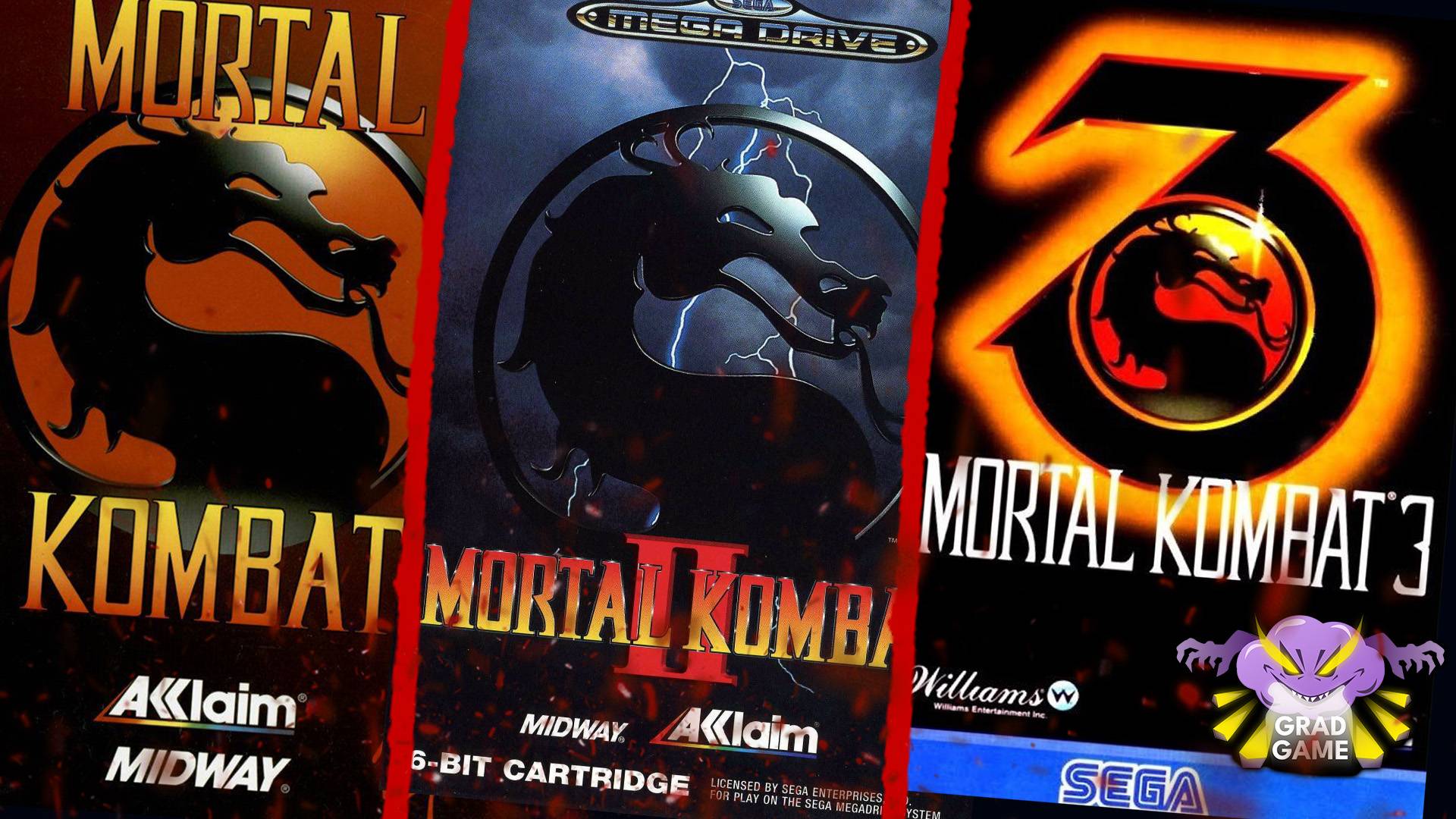 MK1, MK2, MK3 | Ретро-вечер SEGA Mega Drive | игры от Iopqa