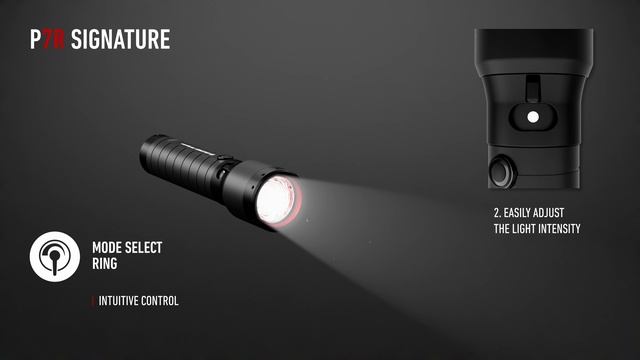 Ledlenser P7R Signature High-End Flashlight Features English смотреть онлайн