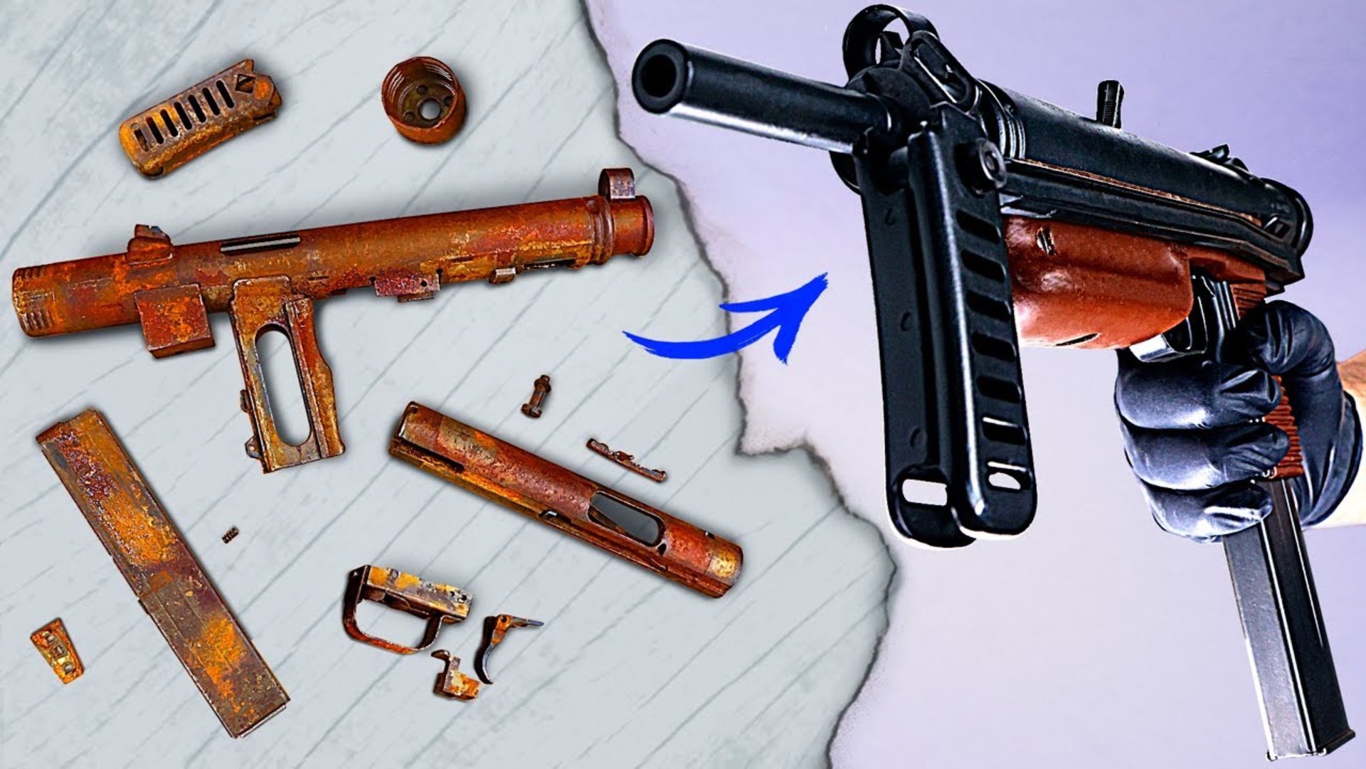 Реставрация ржавого SA-26