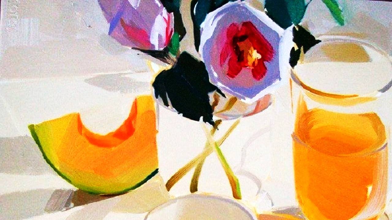 Солнечные натюрморты художника Карен О'Нил смотреть онлайн