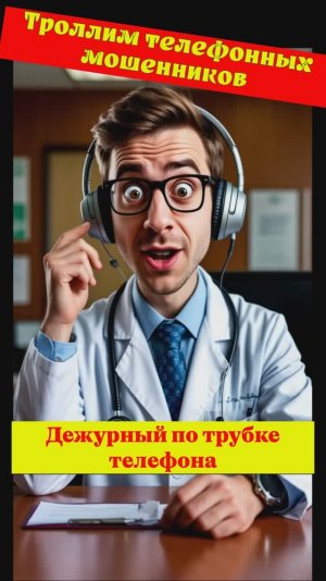 АЛИСА. Дежуный по трубке телефона. Телефонное мошенничество