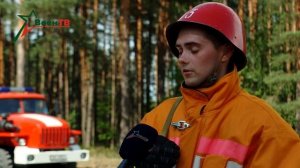 Практика курсантов | Работа военных пожарных | Лето с армией // Анфас 09.08.2025