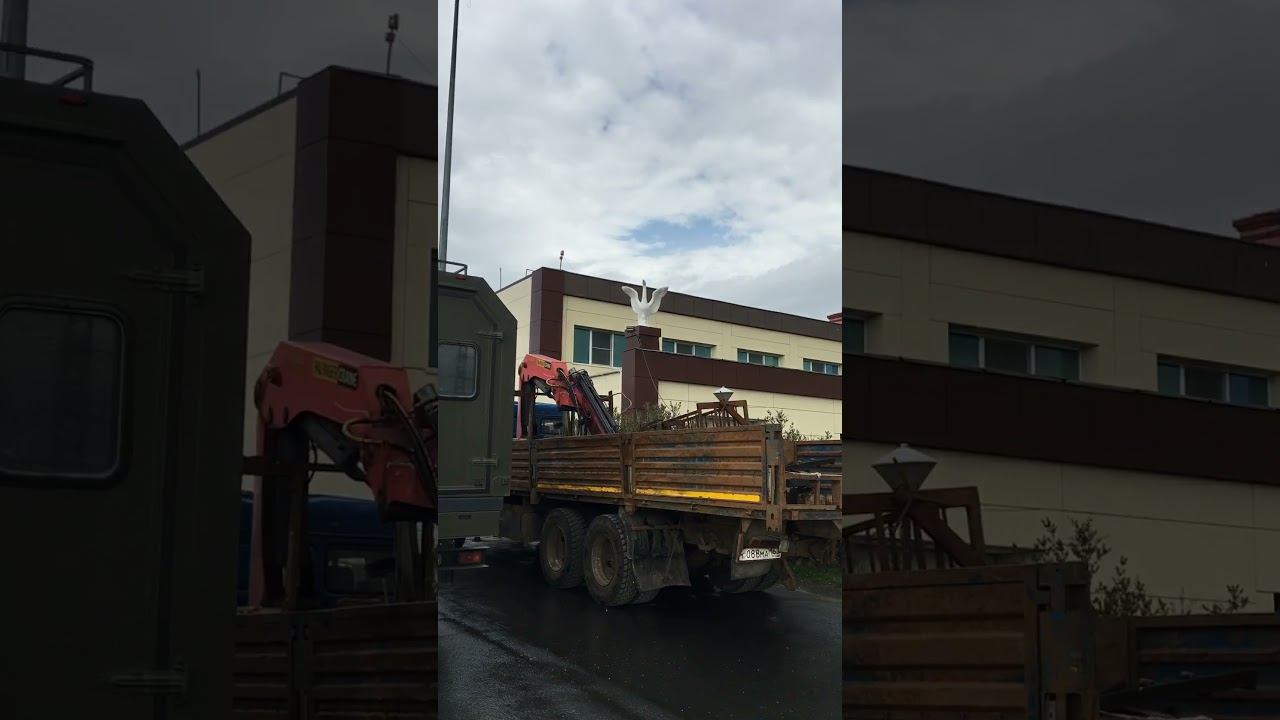Перегоняем военные камазы в Грузию смотреть онлайн