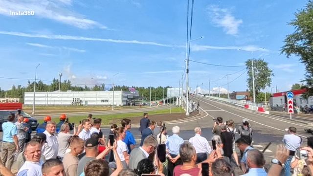 Долгожданное открытие моста в Узловой 2025 смотреть онлайн