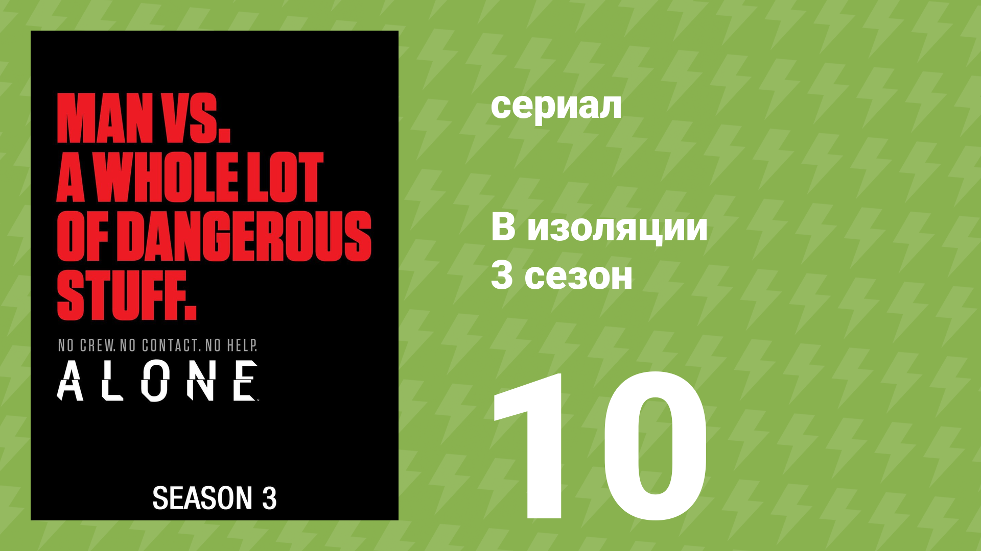 В изоляции 3 сезон 10 серия «День 87» (документальный сериал, 2016) смотреть онлайн