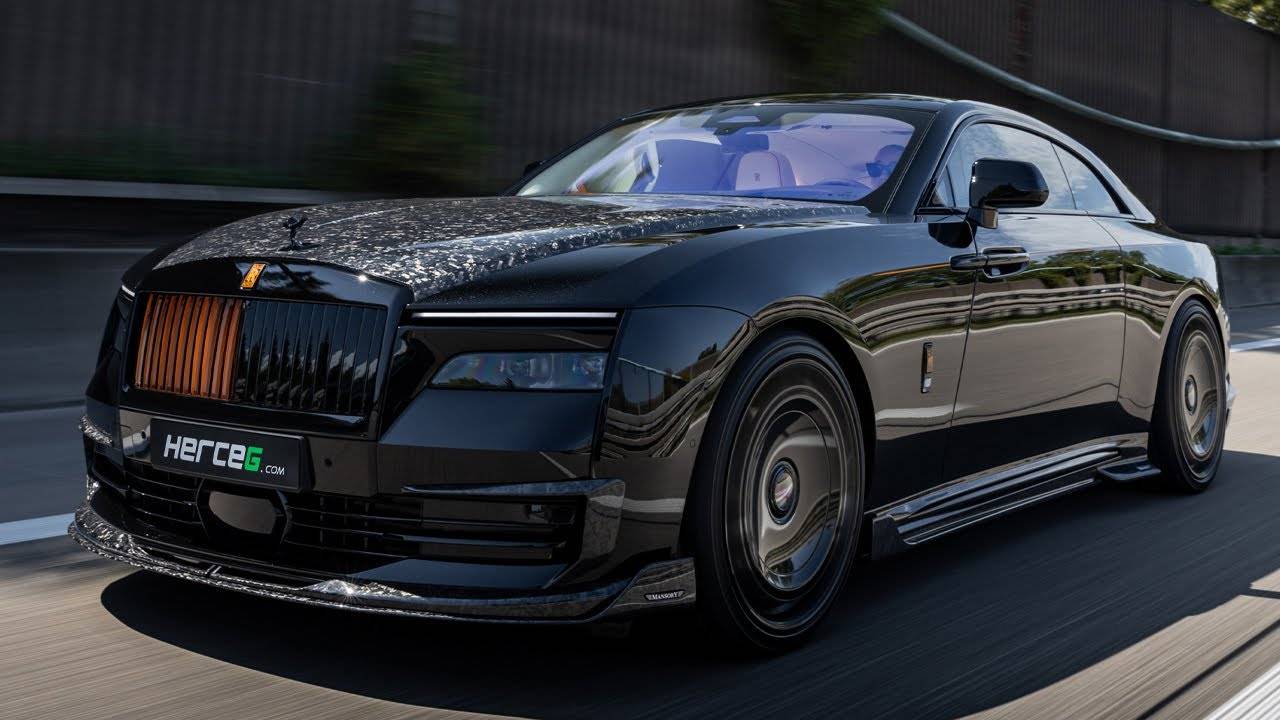 Rolls Royce Spectre MANSORY 2025 года — яхта на колесах смотреть онлайн