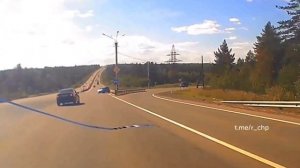 ДТП в Братске "Отлично увернулся"