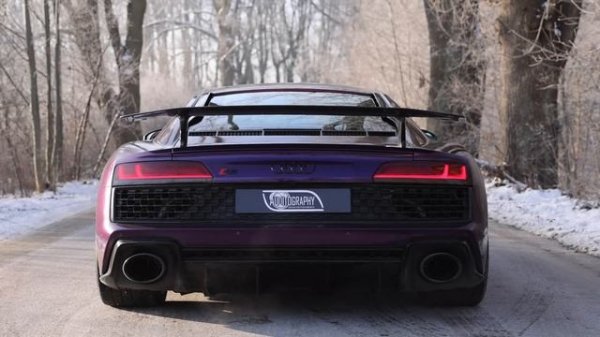 BEST SOUNDING CAR OF ALL TIME CUSTOM AUDI R8 V10 PLUS PERFORMANCE - QUICKSILVER TITANIUM & MORE