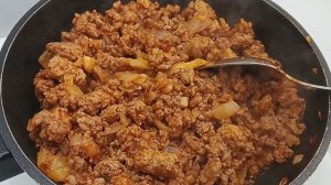 Фарш на сковороде 😋 Рецепт Простой рецепт в домашних условиях