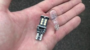 LED лампы на задний ход Kia Rio