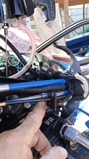 Подключение TOHATSU MFS 9.9(20) к дистанционному управлению