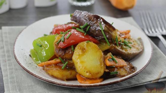 Жареная картошка ещё аппетитнее. БАКЛАЖАНЫ С КАРТОШКОЙ ПО-КИТАЙСКИ