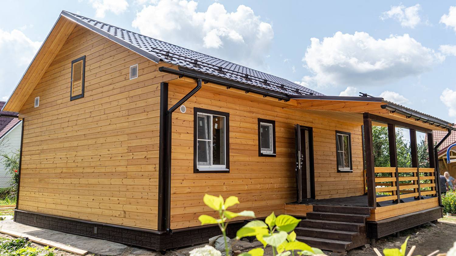 Каркасный дом 7х9 под ключ Романово, Московская область