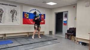 Рывок гири 26 кг