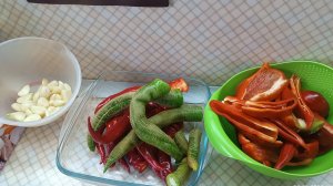 Сладкий чили на зиму.Заливной пирог